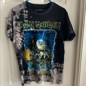 Black and Gray Graphic T-Shirt